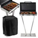 Grill GARDEN GRILL 2500W 2 tsooni kaanega 58 cm IPX4 suitsuvaba