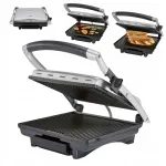 Elektriline grill SilverCrest SPM 2000 E2, h&otilde;be/hall, 2000 W