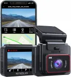 Kingslim WiFi 4K auto kaamera &ouml;ise n&auml;gemisega
