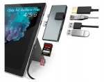 Bawanfa HUB 6-in-1 adapter: 2x USB 3.0, HDMI, RJ45, SD/TF kaardipesad