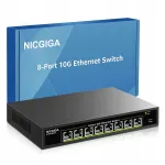 V&otilde;rgu&shy;l&uuml;liti Nicgiga 8 pesa, Ethernet 10 Gb/s, must