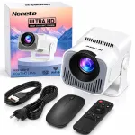 NONETE NT30 WiFi 6 Bluetooth 5.2 Android Full HD 4K projektor