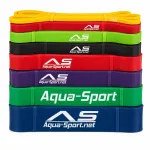 Aqua-Sport treeningu- ja taastusravivastupanu kummide komplekt