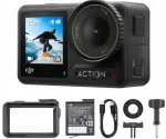DJI Osmo Action 4 Essential Combo 4K UHD veekindel tegevuskaamera