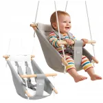 Laste 3in1 kiik-hammock reguleeritavate turvav&ouml;&ouml;dega, 60 kg