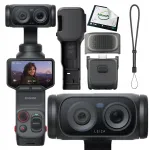 Spordikaamera Insta360 Luna Ultra 4K UHD, must, Standard komplekt