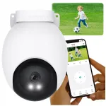 V&auml;ljas IP WiFi-kaamera IMILAB SC730, 3K 5 MP, 360&deg; vaatev&auml;ljaga, AI ja &ouml;&ouml;n&auml;gemisega