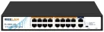 V&otilde;rgu&shy;l&uuml;liti BEELAN B-1602-UG, 16 PoE+ pesa, 2 gigabit uplink, 10"/19" kapis monteeritav