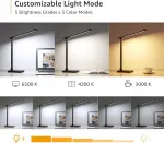 LED laualamp, 3 v&auml;rvi, 5 heledustaset, silmade kaitsega
