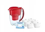 Aquaphor Jasper veefilter 2,8 l punane, 7 Maxfor+ filtriga