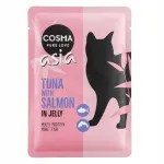 Cosma Asia niiske kassitoit tuunikala ja l&otilde;hega želatiinis, 6 x 100 g
