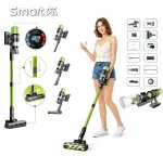 SmartAi V6 roheline vertikaalne juhtmevaba tolmuimeja 650W 24Ah 65KPa 80 min 2026