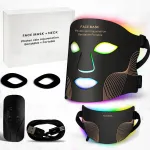N&auml;o- ja kaela LED mask, 7 v&auml;rvi valgusega