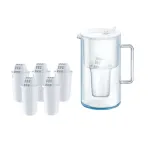 Aquaphor Nord 2,5 l valge veefiltri kann 5 A5 filtriga