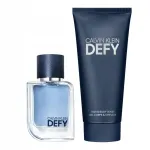 Parf&uuml;&uuml;mikomplekt Calvin Klein Defy: du&scaron;igeel 100 ml + EDT 50 ml