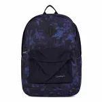 CoolPack Usher 17" kooliseljakott must lilla ja roosa mustriga