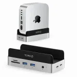 SSD andmesalvesti Mac Mini M4, alumiinium, 1TB, 7 USB pesa, silikooniga