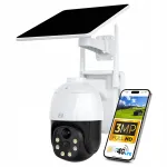 V&auml;lis-p&auml;ikese-IP-kaamera SIM-kaardiga, 4G LTE, 3MP