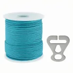 Paracord n&ouml;&ouml;r, 2 mm, 50 m, sinine, telkimiseks ja telkidele