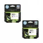 HP 302XL F6U67AE + F6U68AE tindikassetikomplekt