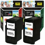 Tindikassetid Canon PG-540/541, sobivad PIXMA MG3250, 2150, MX375, MG3650S, TS5150, TS5151 printeritele