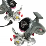 Elektriline kettsaagade teritaja NAC 250 W, metallist klamber, 100 mm ketas