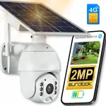 P&auml;ikeseenergiaga t&ouml;&ouml;tav 2MP p&ouml;&ouml;rlev kaamera SIM-kaardi ja inimtuvastusega, 3G/4G LTE GSM