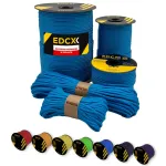 EDCX 4 mm Paracord 550 k&ouml;is, Ice Mint, 15 m, valmistatud Poolas