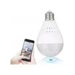 Kodune valve-IP-kaamera pirnis, WiFi, 360&deg;, heli ja LED-iga