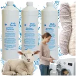 Lanolina German Concentrate villaste riiete pesuvahend, 3 x 1 l