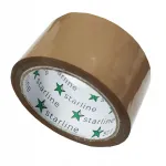 Kleepuv teip 48 mm x 60 yd, pruun, tugev, &ouml;koloogiline liim