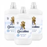 Pesupehmendaja COCCOLINO Fresh & Soft Sensitive Pure, 3 x 1700 ml