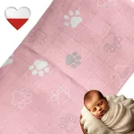 M&auml;hkmed NappiMe Tetra Diaper PINK PAWS
