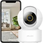 WiFi videomonitor p&ouml;&ouml;rleva kaameraga, j&auml;lgimine rakenduse kaudu