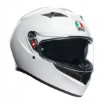 Motomatkuri kiiver AGV K3 E2206, valge, XS suurus