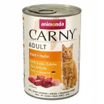 M&auml;rg kassitoit Animonda Carny Adult 400 g veise- ja kanalihaga