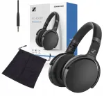SENNHEISER HD 450BT mustad k&otilde;rvaklapid aktiivse ANC, 30 tundi, BT 5.0, aptX ja karp