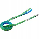 Koerarihm John Dog Hey hau, sirge, sinakas-rohelises toonis, 2,5 cm