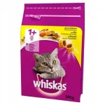 Whiskas 1+ kuiv kassitoit kanaga, 300 g