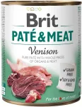 BRIT Pat&eacute; and Meat Venison konserveeritud koeratoit 800 g