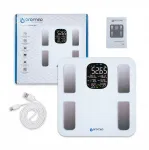 Vannitoa kaalud Bluetooth, 22w1, 180 kg, anal&uuml;&uuml;tilised, USB, WH