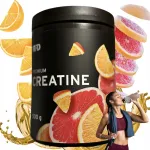 Kreatiin KFD Premium 500 g apelsini- ja greibimaitseline, kreatiini monoh&uuml;draat, 100 portsjonit