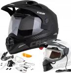 Motokiiver CASSIDA Enduro ELECTRIC TOUR 2 XL, soojendusega klaasiga