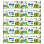 Niisked lapsetaskur&auml;tikud CLEANIC Kindii Natural Balance a60, 10 tk komplekt