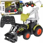 Kaugjuhtimisega traktor RC0718 ekskavaatori ja buldooseriga