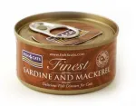 Fish4Cats m&auml;rg kassitoit sardiinide ja makrelliga, 70 g