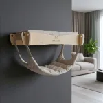 Kasside seinariiul hamakuga WALLSLEEP STYLE, erinevad v&auml;rvid