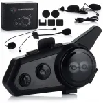 Motorratta interkom VITO Y8 Mesh Bluetooth, 8 juhtile, veekindel, 1500 m
