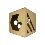 Kartonist kassimaja CUBE, pruun