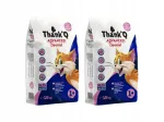 Kuiv kassitoit THANK'Q Cat Advanced Special kalaga ja k&ouml;&ouml;giviljadega, 2 x 10 kg